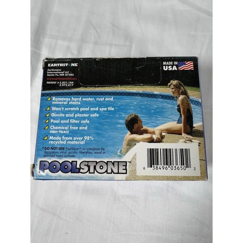 Poolstone Pumice Cleaning Stone Block Tile Grout Rust Mineral Stain Remover